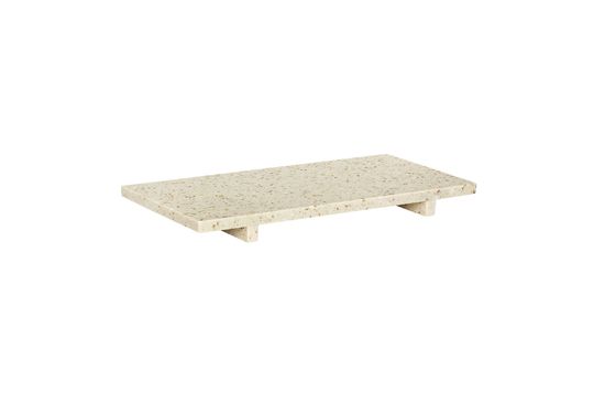 Beige terrazzo tray Stone Clipped