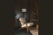 Miniature Beige velvet armchair Washington 1