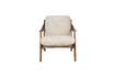 Miniature Beige velvet armchair Washington 10