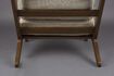 Miniature Beige velvet armchair Washington 9
