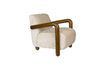 Miniature Beige Velvet Robinson Armchair 1