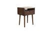 Miniature Beige wood bedside table Arda 1