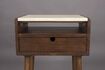 Miniature Beige wood bedside table Arda 3