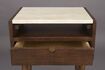 Miniature Beige wood bedside table Arda 4