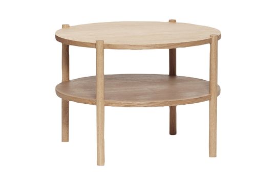Beige wood coffee table Acorn
