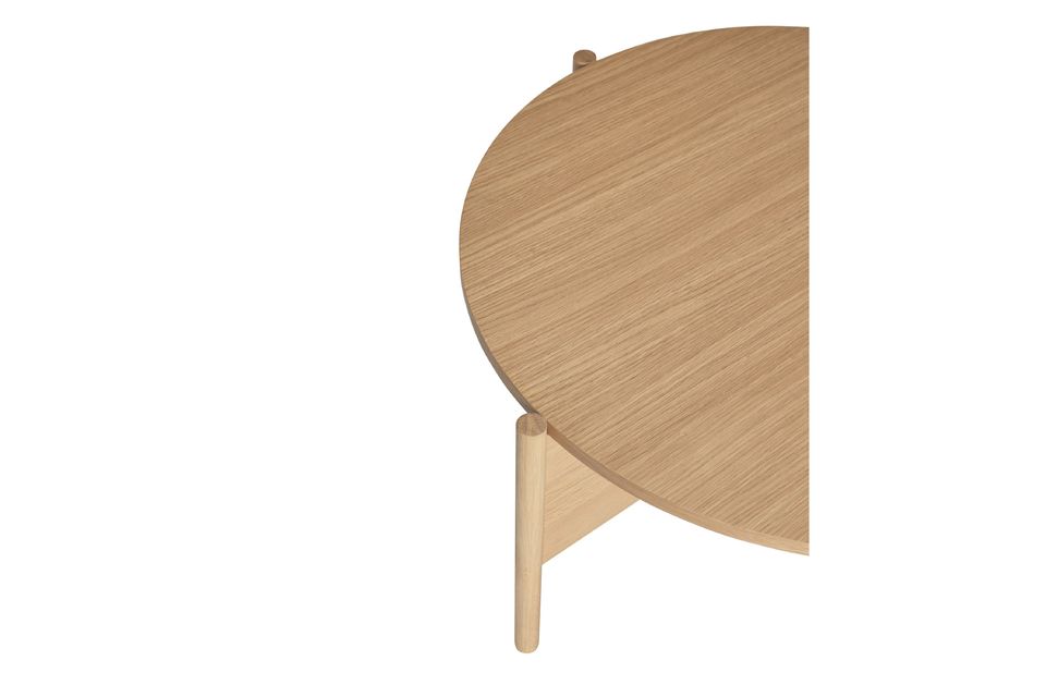 Simple and modern wooden table