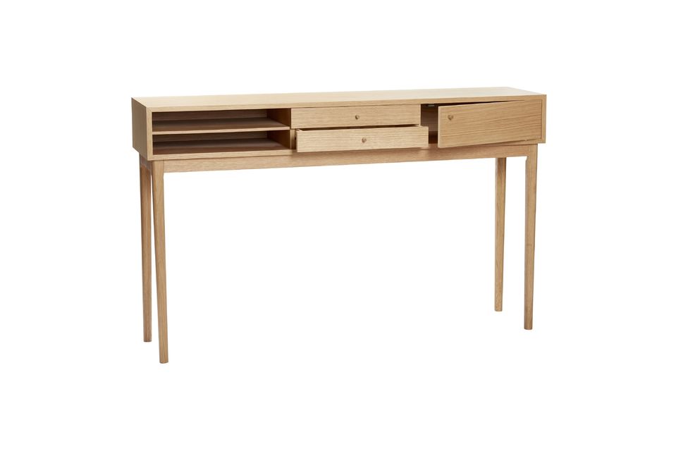 The great interior design brand Hubsch invites you to discover its console with drawers in FSC