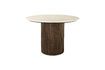 Miniature Beige wood dining table Arda 1