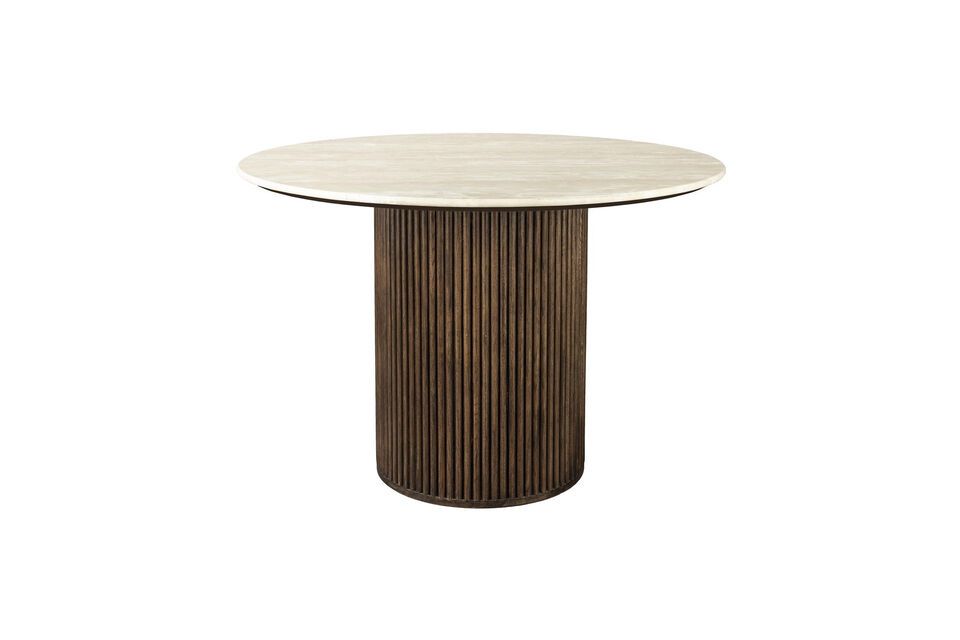 Beige wood dining table Arda DutchBone