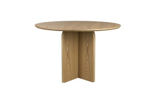 Beige wood dining table Laurent Clipped