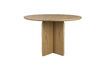 Miniature Beige wood dining table Laurent 1