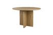 Miniature Beige wood dining table Laurent 6