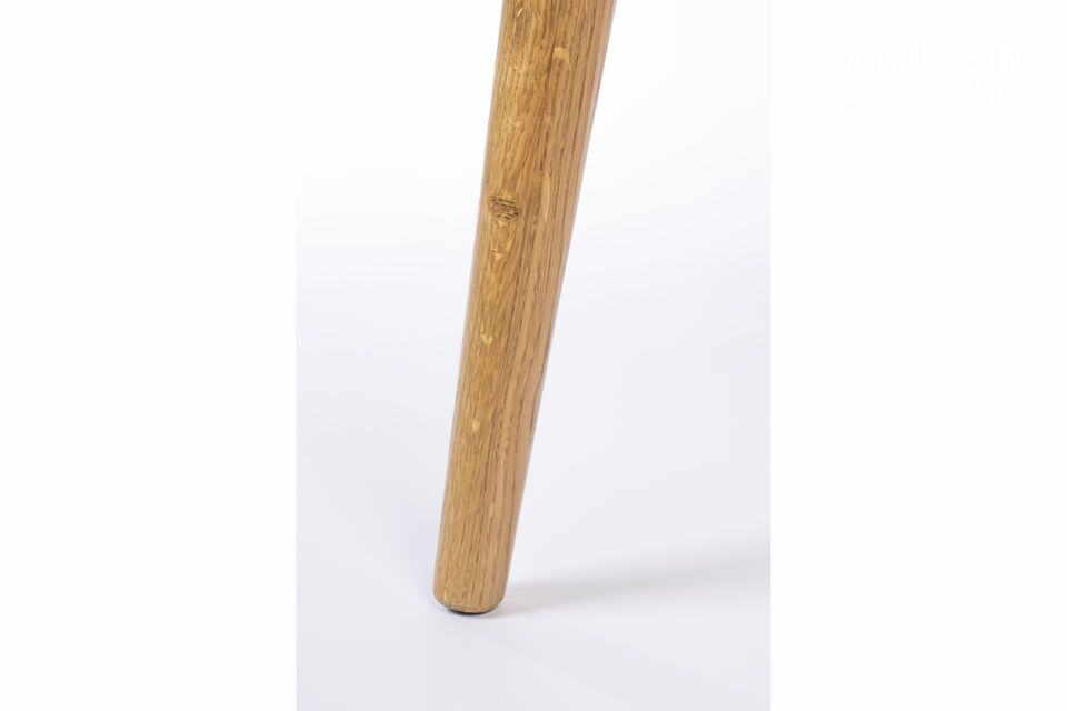 Its sturdy wooden design gives it a classic yet fashionable look