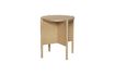 Miniature Beige wood side table Heritage 1