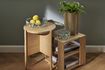 Miniature Beige wood side table Heritage 6