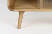 Miniature Beige wood side table Rise 7