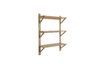 Miniature Beige wood wall shelf Triarch 3