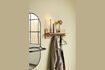 Miniature Beige wooden 7 hooks  coat rack  Space 2