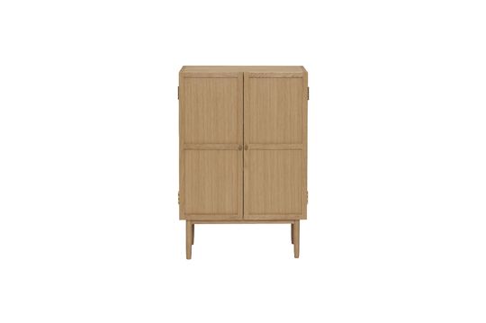 Beige wooden cabinet Candour Clipped
