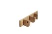 Miniature Beige wooden coat rack with 8 hooks Nomade 2