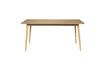 Miniature Beige wooden dining table 180cm Fabio 1