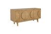 Miniature Beige wooden sideboard Groove 2