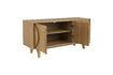 Miniature Beige wooden sideboard Groove 4