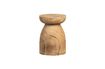 Miniature Beige wooden stool Bink 1
