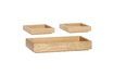 Miniature Beige wooden storage box Staple 4