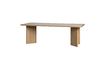 Miniature Beige wooden table Angle 4