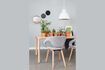 Miniature Beige wooden table Storm 220X90 4