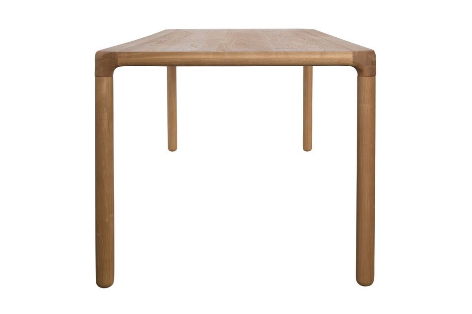 Beige wooden table Storm 220X90 - 10