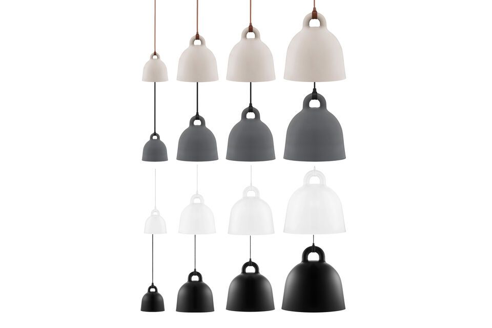 Designed in 2012 by Andreas Lund & Jacob RudbeckThe expression of the Bell pendant lamp is robust