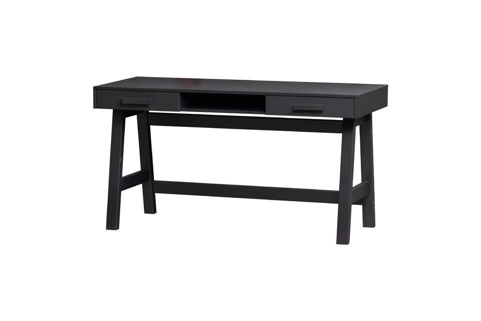 Benson black wooden desk Woood