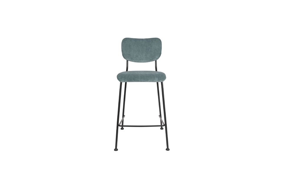 Benson Counter Stool Grey Blue - 9