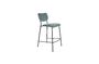 Miniature Benson Counter Stool Grey Blue Clipped