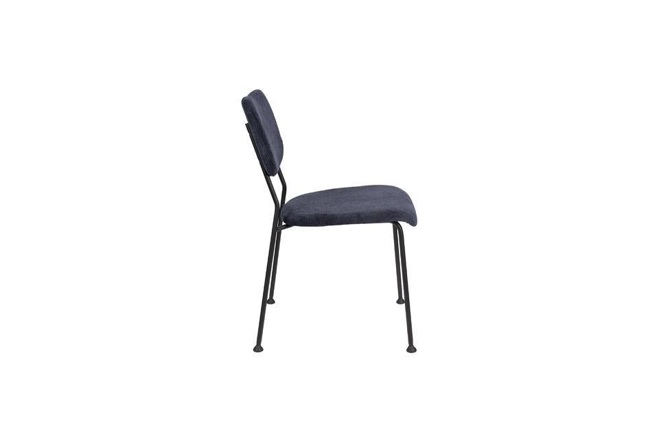 Benson dark blue chair - 8