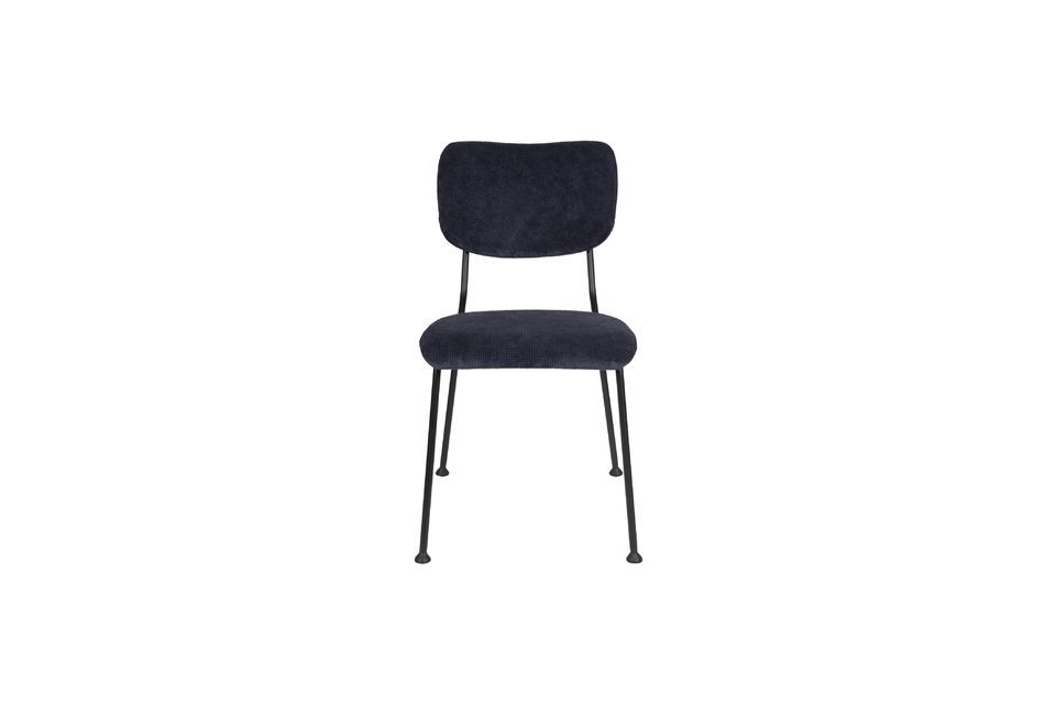 Benson dark blue chair - 9