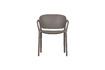 Miniature Bent grey plastic chair 5