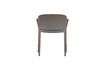 Miniature Bent grey plastic chair 7