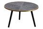 Miniature Binck black wooden side table Clipped