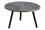 Miniature Binck black wooden side table Clipped