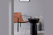 Miniature Black aluminum side table Nanded 2