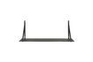 Miniature Black aluminum wall shelf Lemmy 1