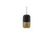 Miniature Black and gold metal hanging lamp Tirsa 1