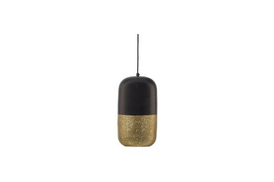 Black and gold metal hanging lamp Tirsa