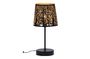 Miniature Black and gold metal lamp Keto Clipped