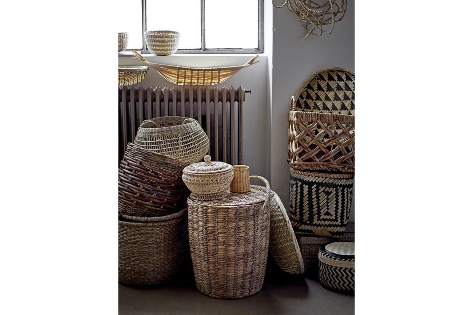 A set of baskets signed Bloomingville in a cosy spirit