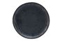 Miniature Black-brown ceramic plate Pion Clipped