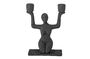 Miniature Black candlestick Lucie Clipped